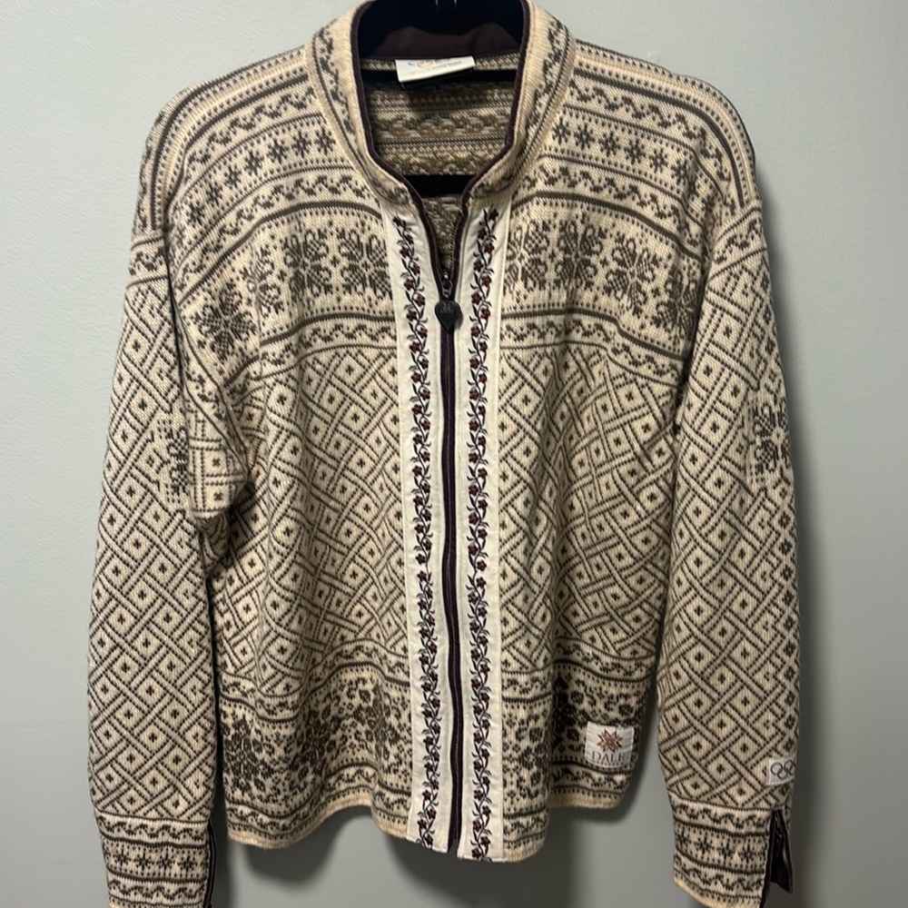 Vintage Dale of Norway Turin 2006 Winter Olympics Peace Sweater